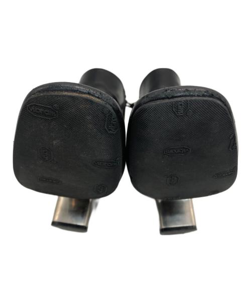 CELINE（セリーヌ）CELINE (セリーヌ) メタルヒールブーツ ブラック サイズ:38.5の古着・服飾アイテム