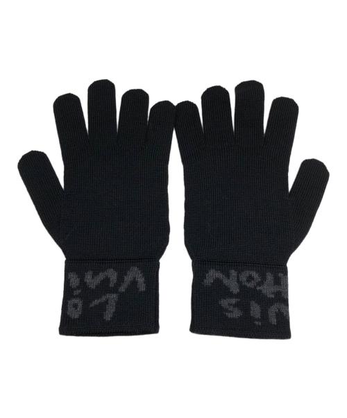 LOUIS VUITTON（ルイ ヴィトン）LOUIS VUITTON (ルイ ヴィトン) グラフィティ グローブ ブラックの古着・服飾アイテム