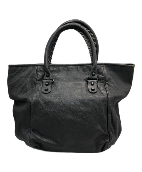 BALENCIAGA（バレンシアガ）BALENCIAGA (バレンシアガ) ザ サンデーレザートートバッグ グレーの古着・服飾アイテム