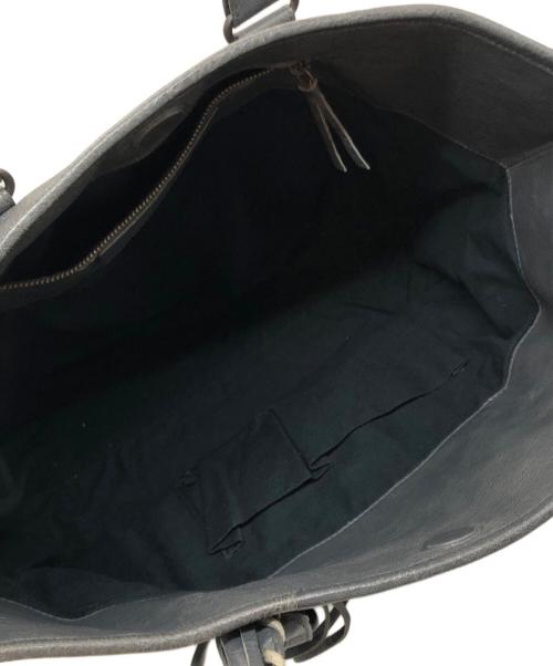 BALENCIAGA（バレンシアガ）BALENCIAGA (バレンシアガ) ザ サンデーレザートートバッグ グレーの古着・服飾アイテム