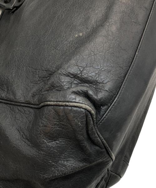 BALENCIAGA（バレンシアガ）BALENCIAGA (バレンシアガ) ザ サンデーレザートートバッグ グレーの古着・服飾アイテム