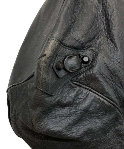 BALENCIAGA（バレンシアガ）BALENCIAGA (バレンシアガ) ザ サンデーレザートートバッグ グレーの古着・服飾アイテム