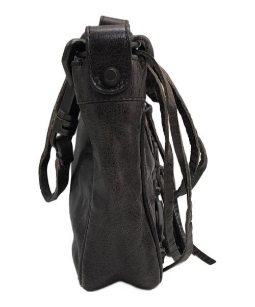 BALENCIAGA（バレンシアガ）BALENCIAGA (バレンシアガ) ザ・ショルダー ミニショルダーバッグ ブラウンの古着・服飾アイテム