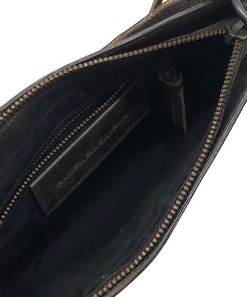 BALENCIAGA（バレンシアガ）BALENCIAGA (バレンシアガ) ザ・ショルダー ミニショルダーバッグ ブラウンの古着・服飾アイテム