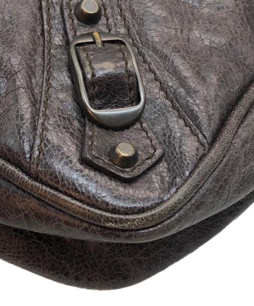 BALENCIAGA（バレンシアガ）BALENCIAGA (バレンシアガ) ザ・ショルダー ミニショルダーバッグ ブラウンの古着・服飾アイテム