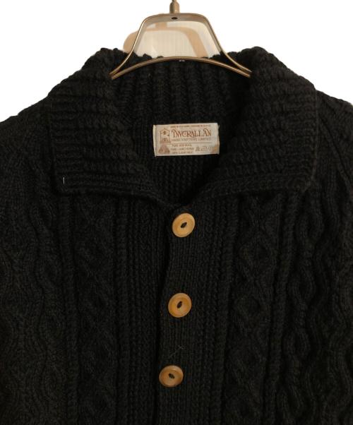 INVERALLAN（インバーアラン）INVERALLAN (インバーアラン) 3Aランパーニットカーディガン ブラック サイズ:不明の古着・服飾アイテム