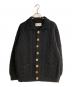 INVERALLAN（インバーアラン）の古着「3Aランパーニットカーディガン」｜ブラック