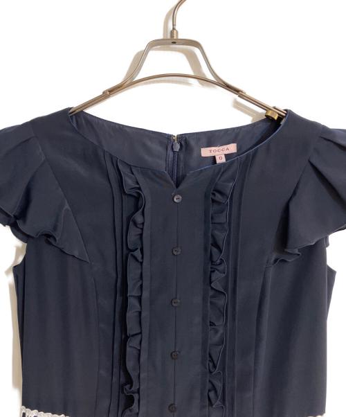 TOCCA（トッカ）TOCCA (トッカ) アライズワンピース ネイビーの古着・服飾アイテム