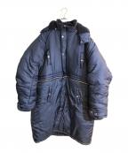 D.TT.Kディーティーティーケー）の古着「オーバーサイズベンチコート」｜ブルー