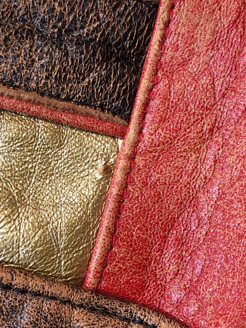 JEFF HAMILTON（ジェフハミルトン）JEFF HAMILTON (ジェフハミルトン) NBA 5 TIME チャンピオンレザージャケット ブラウン サイズ:Sの古着・服飾アイテム