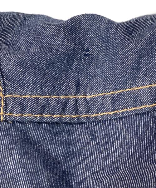 sacai（サカイ）sacai (サカイ) ボアライナーシャンブレーMA-1ジャケット ブルー サイズ:3の古着・服飾アイテム