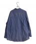 Graphpaper (グラフペーパー) SIDOGRAS L/S Oversized Band Collar Shirt ブルー サイズ:1：18000円
