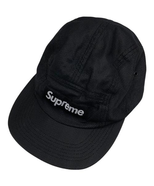 SUPREME（シュプリーム）Supreme (シュプリーム) Bonded Mesh Camp Cap/ボンテッドメッシュキャンプキャップ ブラックの古着・服飾アイテム