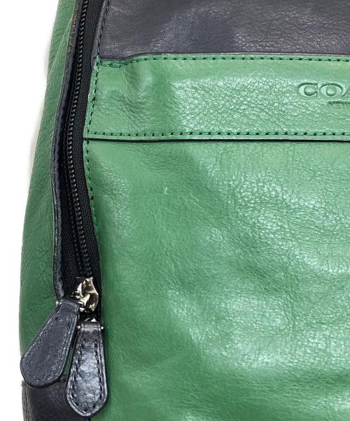 COACH（コーチ）COACH (コーチ) CAMPUS PACK IN SMOOTH LEATHER スリングバッグ/キャンパスパックインスムースレザー グリーンの古着・服飾アイテム