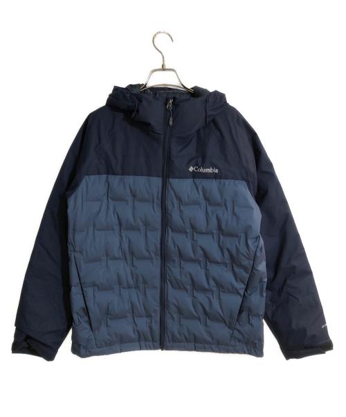 Columbia（コロンビア）Columbia (コロンビア) グランドトレックIIIダウンフーデッドジャケット ネイビー サイズ:Sの古着・服飾アイテム