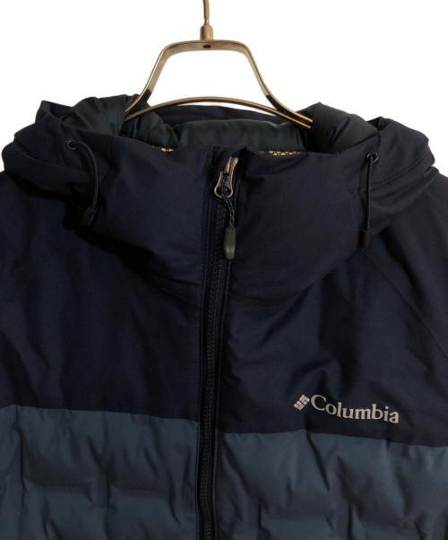 Columbia（コロンビア）Columbia (コロンビア) グランドトレックIIIダウンフーデッドジャケット ネイビー サイズ:Sの古着・服飾アイテム