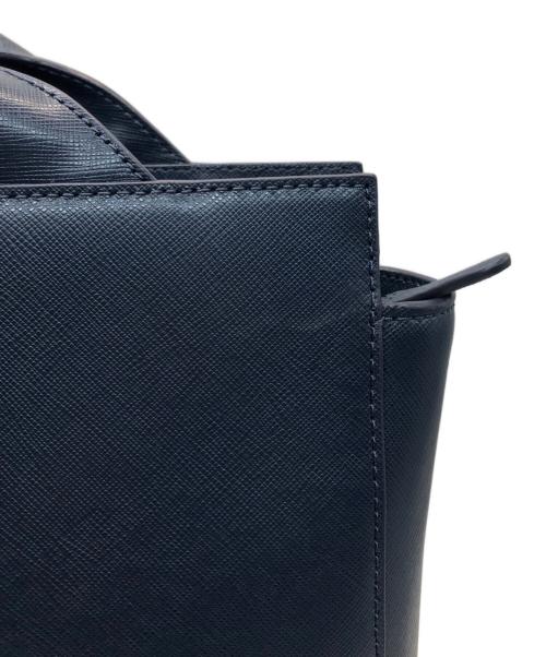 COLE HAAN（コールハーン）COLE HAAN (コールハーン) スローンアタッシユビジネスバッグ ブルーの古着・服飾アイテム