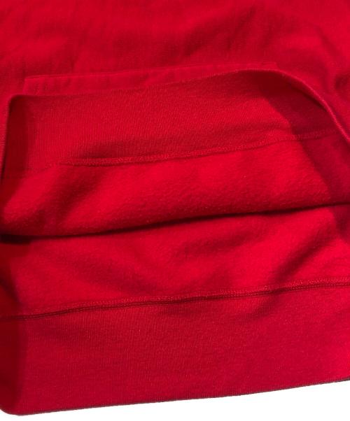 SUPREME（シュプリーム）Supreme (シュプリーム) Studded Hooded Sweatshirt/スタッズフーディースウェットシャツ レッド サイズ:Mの古着・服飾アイテム