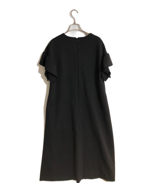 YOKO CHAN（ヨーコチャン）YOKO CHAN (ヨーコチャン) ギャザースリーブマキシドレス ブラック サイズ:FREEの古着・服飾アイテム