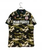 PEARLY GATESパーリーゲイツ）の古着「ポロシャツ」｜グリーン