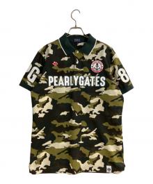 PEARLY GATES（パーリーゲイツ）の古着「ポロシャツ」｜グリーン