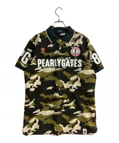 中古・古着通販】PEARLY GATES (パーリーゲイツ) ポロシャツ グリーン