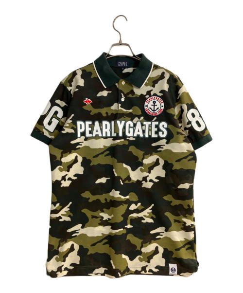 PEARLY GATES（パーリーゲイツ）PEARLY GATES (パーリーゲイツ) ポロシャツ グリーン サイズ:6の古着・服飾アイテム