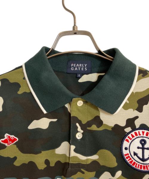 PEARLY GATES（パーリーゲイツ）PEARLY GATES (パーリーゲイツ) ポロシャツ グリーン サイズ:6の古着・服飾アイテム