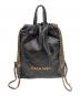 CHANEL（シャネル）の古着「シャネル22 シャイニーカーフスキン チェーンストラップバックパック」｜ブラック