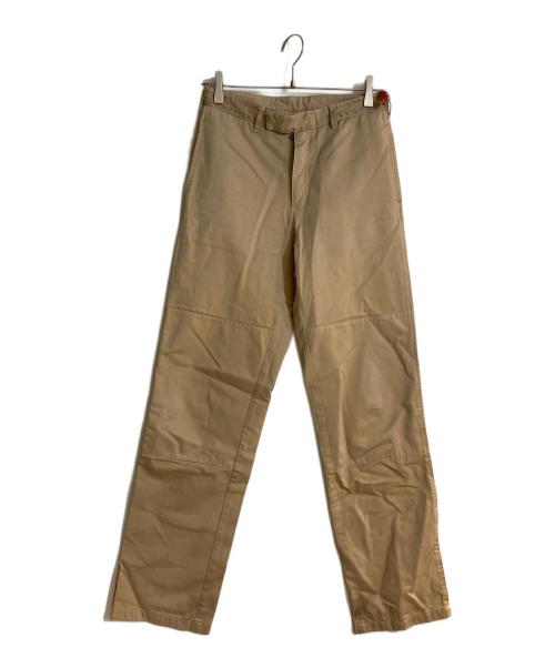 PRADA（プラダ）PRADA (プラダ) ダブルニーパンツ ベージュ サイズ:44の古着・服飾アイテム