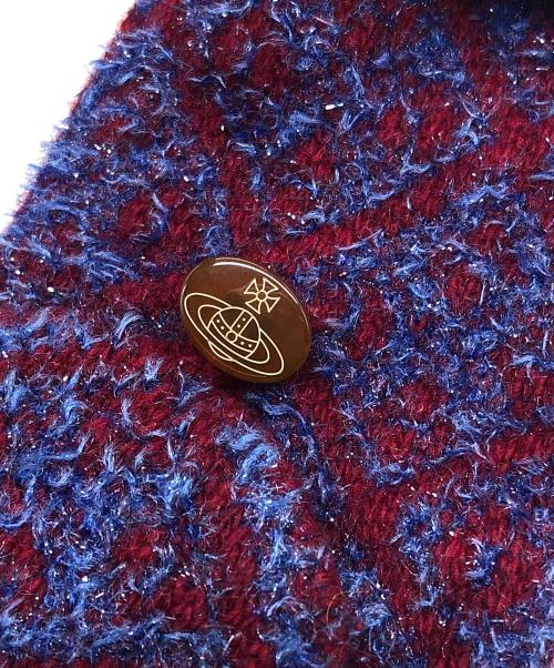 Vivienne Westwood（ヴィヴィアンウエストウッド）Vivienne Westwood (ヴィヴィアンウエストウッド) フィンガーレスグローブ レッドの古着・服飾アイテム