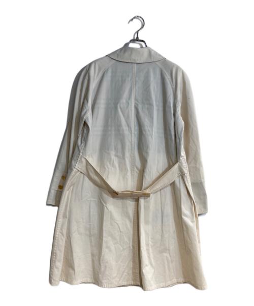 Burberry's（バーバリー）Burberry's (バーバリー) 金釦ステンカラーコート ホワイト サイズ:SIZE 7ARの古着・服飾アイテム