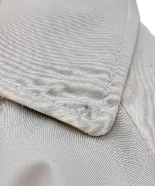 Burberry's（バーバリー）Burberry's (バーバリー) 金釦ステンカラーコート ホワイト サイズ:SIZE 7ARの古着・服飾アイテム