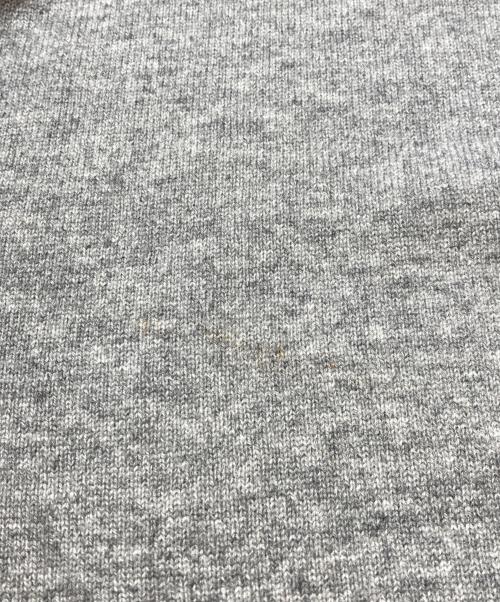 COMME des GARCONS SHIRT（コムデギャルソンシャツ）COMME des GARCONS SHIRT (コムデギャルソンシャツ) 12ゲージウールニットポロ グレー サイズ:Mの古着・服飾アイテム