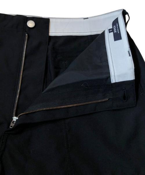 COMME des GARCONS HOMME（コムデギャルソン オム）COMME des GARCONS HOMME (コムデギャルソン オム) ウールギャバ ベイカーパンツ ブラック サイズ:Sの古着・服飾アイテム