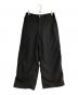 COMME des GARCONS HOMME（コムデギャルソン オム）の古着「ウールギャバ ベイカーパンツ」｜ブラック