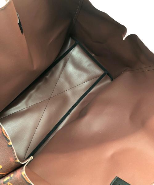 AFB（エーエフビー）AFB (エーエフビー) LOVE IS POWERFUL TOTE BAG/ラブイズパワフルトートバッグ ブラウンの古着・服飾アイテム