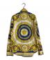 VERSACE (ヴェルサーチェ) メデューサ柄ドレスシャツ ブルー サイズ:40：30000円