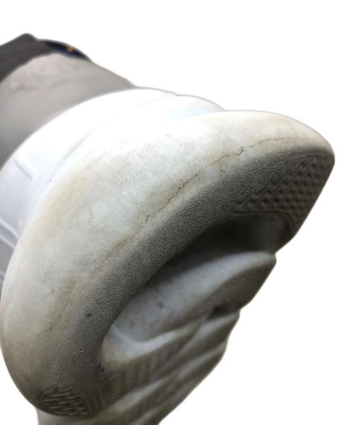 VERSACE（ヴェルサーチェ）VERSACE (ヴェルサーチェ) CHAIN REACTION MULTI-COLOR RUBBER SUEDE ホワイト サイズ:44の古着・服飾アイテム