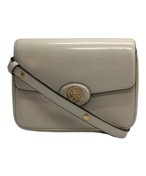 TORY BURCH（トリーバーチ）TORY BURCH (トリーバーチ) ROBINSONスパッツォラートレクタンギュラーショルダーバッグ shea butterの古着・服飾アイテム