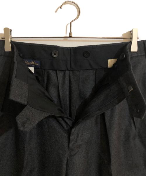 BROOKS BROTHERS（ブルックスブラザーズ）BROOKS BROTHERS (ブルックスブラザーズ) NEAT (ニート) 別注2タックパンツ グレー サイズ:34の古着・服飾アイテム