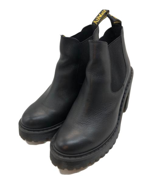 Dr.Martens（ドクターマーチン）Dr.Martens (ドクターマーチン) サイドゴアヒールブーツ ブラック サイズ:UK 4の古着・服飾アイテム