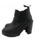 Dr.Martens (ドクターマーチン) サイドゴアヒールブーツ ブラック サイズ:UK 4：7000円