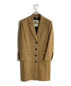 BURBERRY LONDONバーバリーロンドン）の古着「カシミヤ混チェスターコート」｜ベージュ