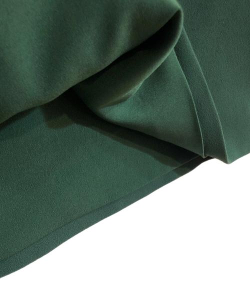 TARA JARMON（タラジャーモン）TARA JARMON (タラジャーモン) ヘビークレープドレス グリーン サイズ:36 未使用品の古着・服飾アイテム