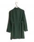 TARA JARMON (タラジャーモン) ヘビークレープドレス グリーン サイズ:36 未使用品：10000円