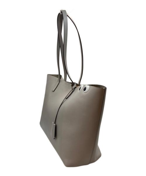 ANYA HINDMARCH（アニヤ・ハインドマーチ）ANYA HINDMARCH (アニヤ・ハインドマーチ) アイズイーブリー トートバッグ ベージュの古着・服飾アイテム