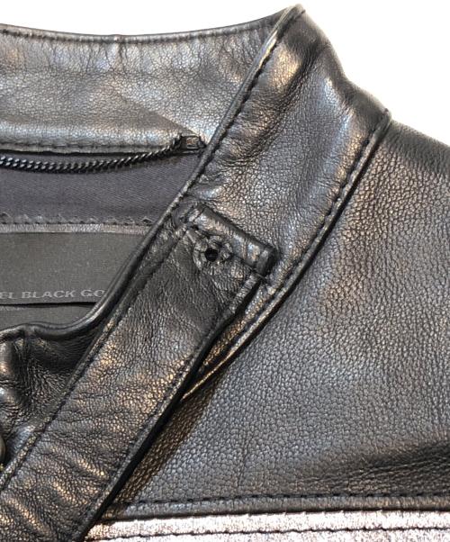 DIESEL Black Gold（ディーゼル ブラック ゴールド）DIESEL BLACK GOLD (ディーゼル ブラック ゴールド) ラムレザージャケット ブラック サイズ:44の古着・服飾アイテム