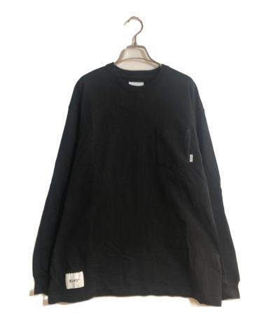 中古・古着通販】WTAPS (ダブルタップス) AII / LS / COTTON ブラック