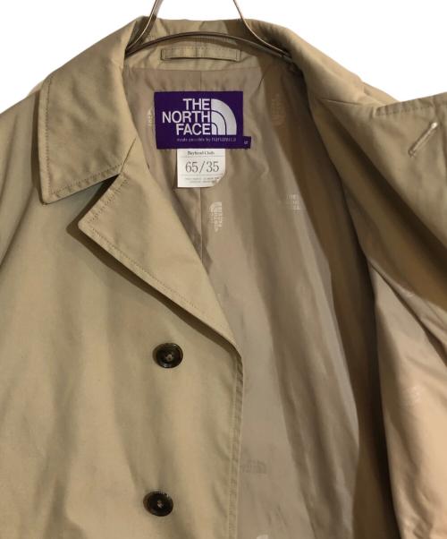 THE NORTHFACE PURPLELABEL（ザ・ノースフェイス パープルレーベル）THE NORTHFACE PURPLELABEL (ザ・ノースフェイス パープルレーベル) 65/35 Soutien Collar Coat/ステンカラーコート ブラウン サイズ:Sの古着・服飾アイテム
